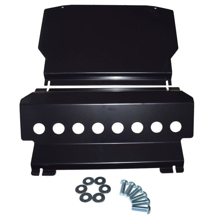 Machter Autoparts Black Bash Plate Set Fit For Mitsubishi Pajero NS NT NW NX Underbody Guard 2006-2022