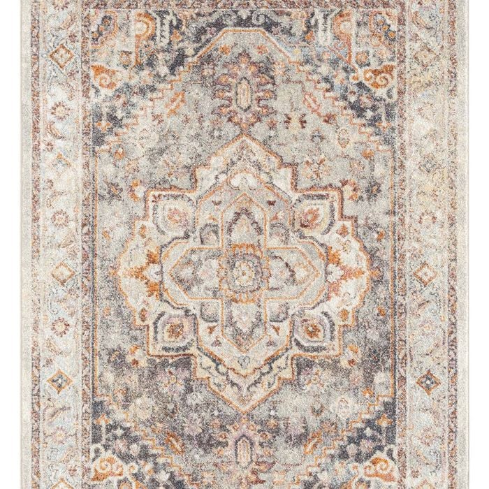 Ornate Persian Vintage Rug Grey - 160 x 230 cm