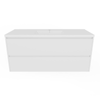 Forme 1200mm White Razor Wallhung Vanity With Porcelain Top