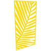 ProtectorAl 300-1200 x 1201-2400mm Light Yellow/Gloss White Palm Unframed Composite Deco Panel