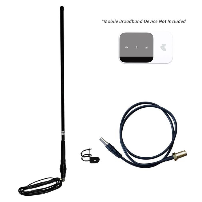Telstra Pre-Paid 4GX Wi-Fi Plus 2 Bullbar Mount Mobile Antenna Booster