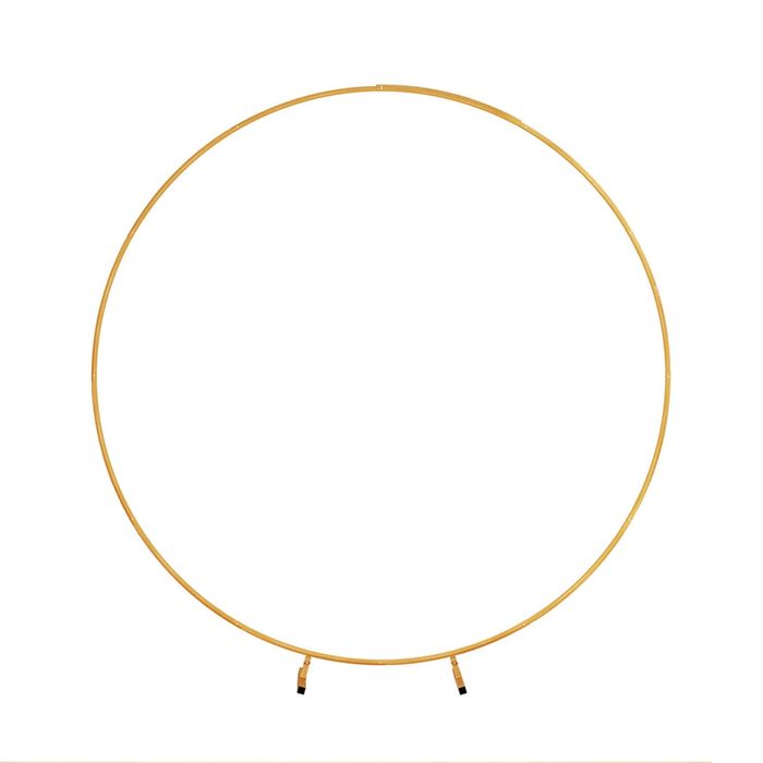 2M Round Backdrop Stand Wedding Background Decoration Party Flower Balloon Display