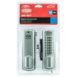 Lockwood Satin Chrome 530 Digital DX Entrance Set