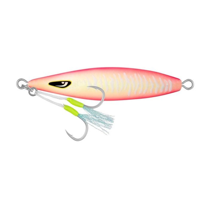 Nomad Design Gypsea 40g Teardrop Shape Metal Fishing Jig Pink Glow Mackerel