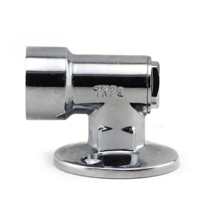 Bromic Oven/Stove Chrome Plated Floor Bayonet 1510151BR