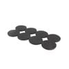 Surface Gard 38mm Black Round Felt - 8 Pack