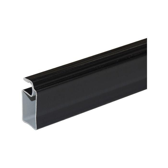 Pillar 22mm x 2.5m Black Flyscreen Frame