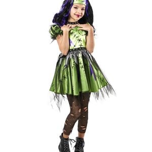 Rubies Frankie Girl Costume Dress Up Kids Party Cosplay Halloween Outfit Size S