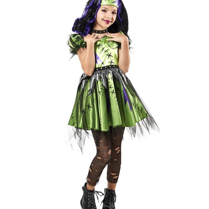 Rubies Frankie Girl Costume Dress Up Kids Party Cosplay Halloween Outfit Size S
