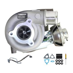 Turbo Charger With Genuine Oil Feed Pipe For Nissan Patrol Gu Zd30 3.0l Fits Crd 2007 Onwards
