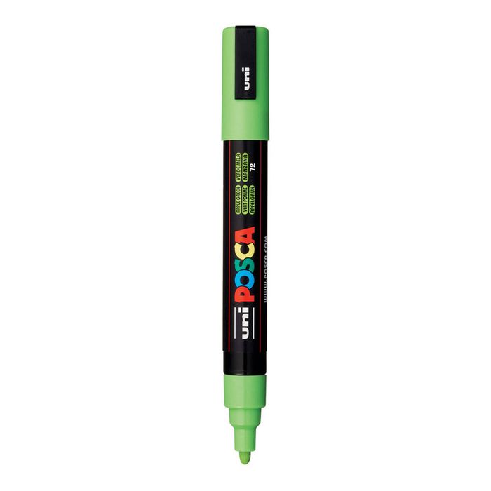 Uni Posca Marker with Bullet Tip PC5M (Apple Green)