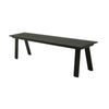Hartman Onyx Black Bench Seat