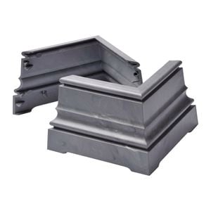 HanDIY 90 - 100mm FEDTRIM Post Cover Half Set 2 Piece Post Accessory