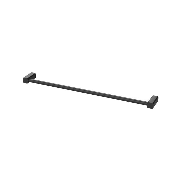Phoenix Reva 600mm Matte Black Single Towel Rail