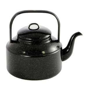 Falcon Tea Kettle 2L Black & White Speckle