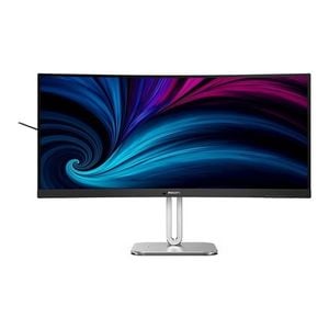 Philips 34b2u5600c 34" Wqhd 120hz Usb-c Curved Height Adjustable Business Monitor