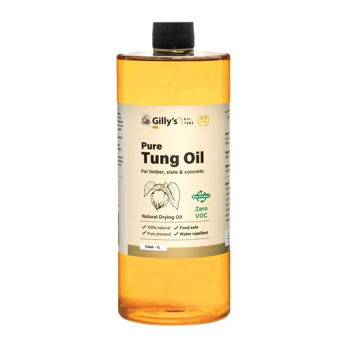 Gilly's 1L 100% Pure Tung Oil