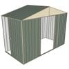Build-a-Shed 3.0 x 1.5 x 2.3m Triple Sliding Door Narrow Shed - Green