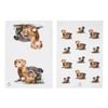 Ashdene Puppy Love Set of 2 Tea Towels - Dachshund