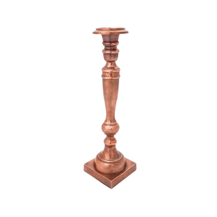 Ssh Collection Athena 48cm Single Candle Stand - Antique Copper
