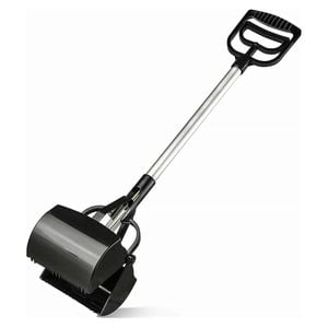 Show Master Long Handle Dog Poop Scooper Cleaner Claw Tray 70cm