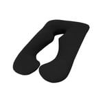 Woolcomfort Black Color Aus Made Maternity Pregnancy Nursing Sleeping Body Pillow