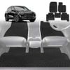 6D Diamond Car Floor Mats for Ford Escape 2020-Current-Full Set-Black-Outback GT