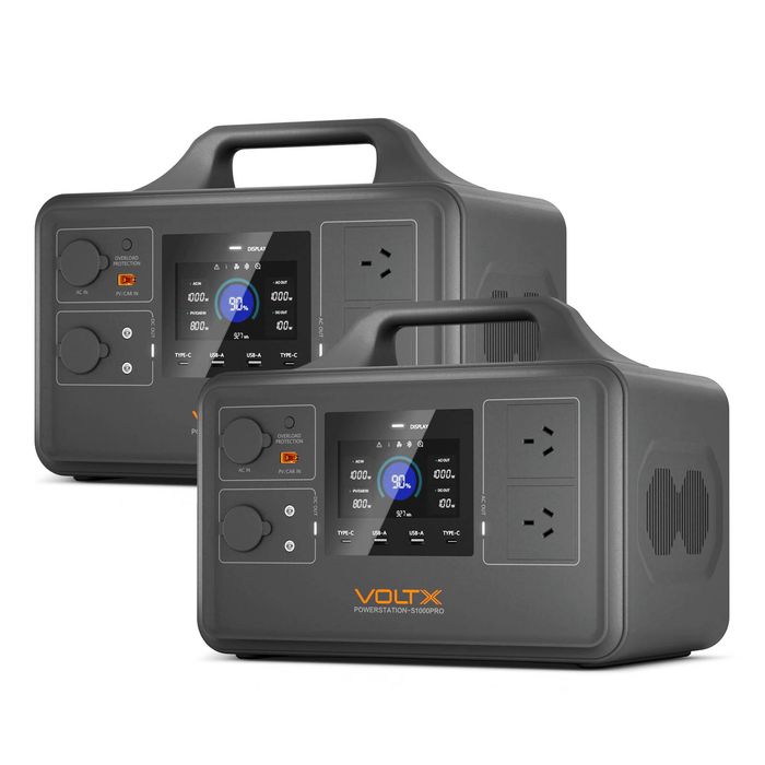 VoltX 3600W Portable Power Station (2x 1800W Bundle)