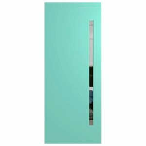 Hume Doors 1980 x 860 x 40mm Verve 1 Entrance Door Unglazed