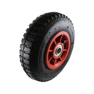 Easyroll 2.5 x 4" Nylon Trolley Wheel with 3/4" Axle Diameter