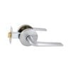 Schlage Brushed Satin Chrome Medio Plus Series Sierra Passage Lever Set with QuickFix