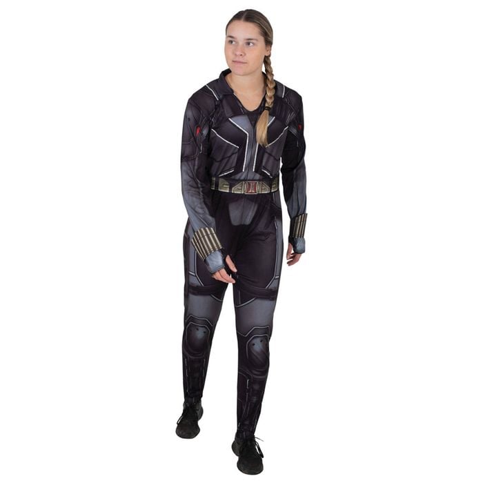 Marvel Black Widow Deluxe Costume Adult Dress Up Party Cosplay Outfit Size M