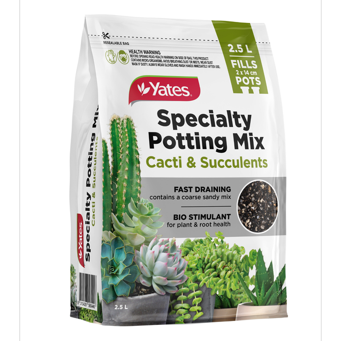 Yates 2.5L Specialty Potting Mix Cacti & Succulents