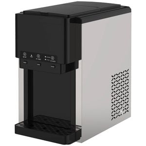 Advwin 3-in-1 Countertop Ice Maker Machine with Water Dispenser & Ice Crusher