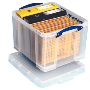 35 Litre Clear Really Useful Box