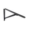 Carinya 300 x 250mm Black Light Stayed Bracket