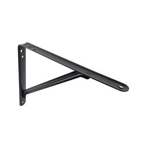 Carinya 300 x 250mm Black Light Stayed Bracket
