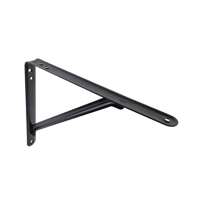Carinya 300 x 250mm Black Light Stayed Bracket