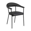 Modern Furniture LAVA 56x78cm Dining Chair - Black