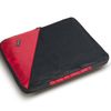 2pc Tosca Compression Cube Men Travel Luggage Medium Expandable Organisers Red