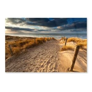 Sand Path to North Sea  Print 100% Australian Made 120 x 90cm  (Acrylic)