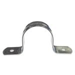 Kinetic 40mm Galvanised BSP Pipe Saddle Clips - 10 Pack
