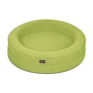 PaWz XL Size Memory Foam Donut Dog Bed - Green