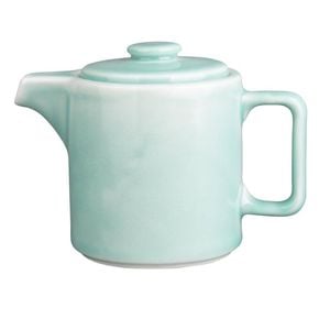 Olympia Tea Pot Fondant Mint 450ml 2 Pack Ceramic Tableware Beverage Service