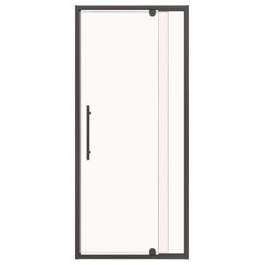 Stein 900 x 2000mm Black Georgia Square Shower - Door Only 