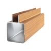 DECO 50 x 50mm Coastal Spotted Gum DecoSlat Channel Gate Frame