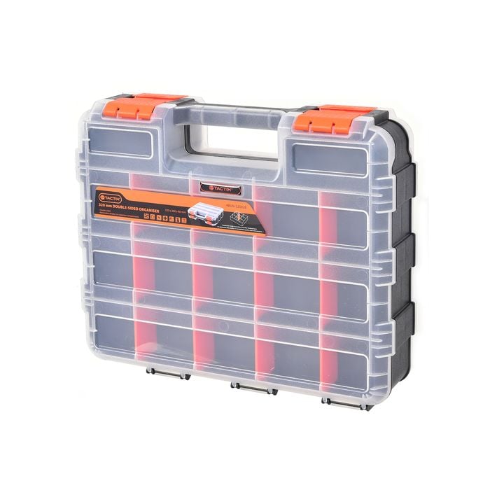 Tactix 320mm Double Sided Storage Box Organiser
