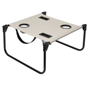 Marquee Sand Beige Folding Beach Table