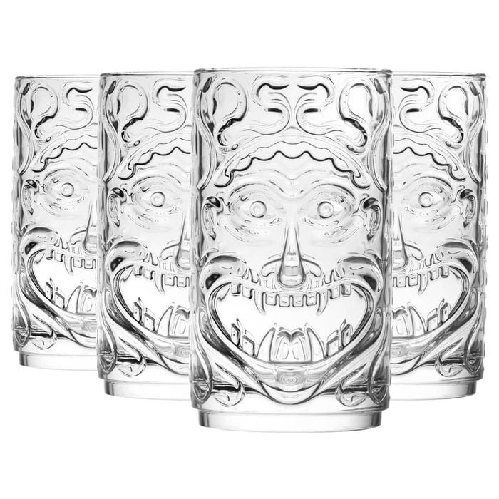 RCR Crystal Tiki Etruria Highball Glasses - 460ml - Pack of 4