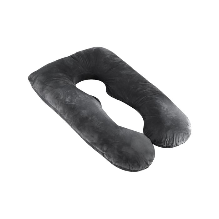 Advwin Pregnancy Pillow Full Body Support Maternity Pillow U Shaped, Dark Grey